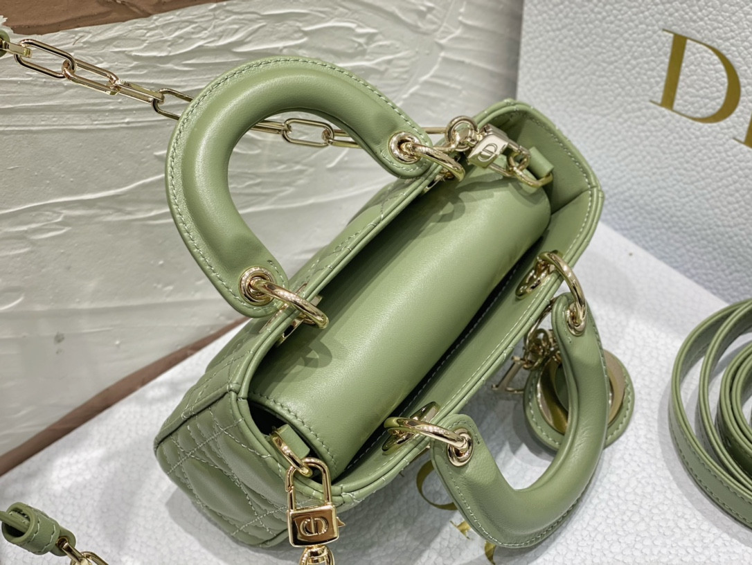 D*0r MINI LADY D-JOY BAG GREEN