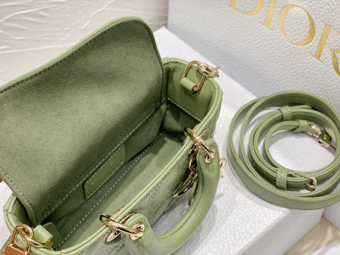 D*0r MINI LADY D-JOY BAG GREEN