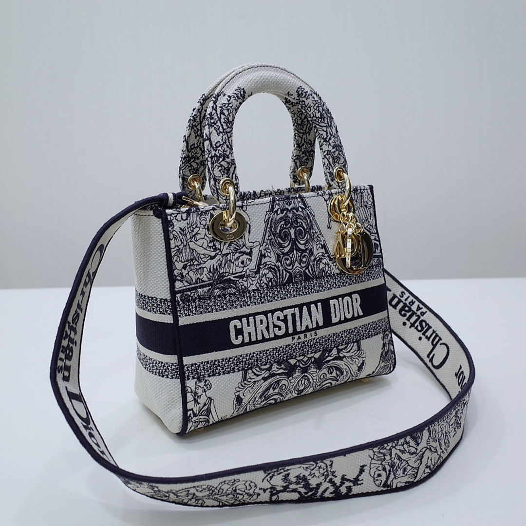 MEDIUM D*0r LADY D-LITE BAG  24 x 20 x 11 cm