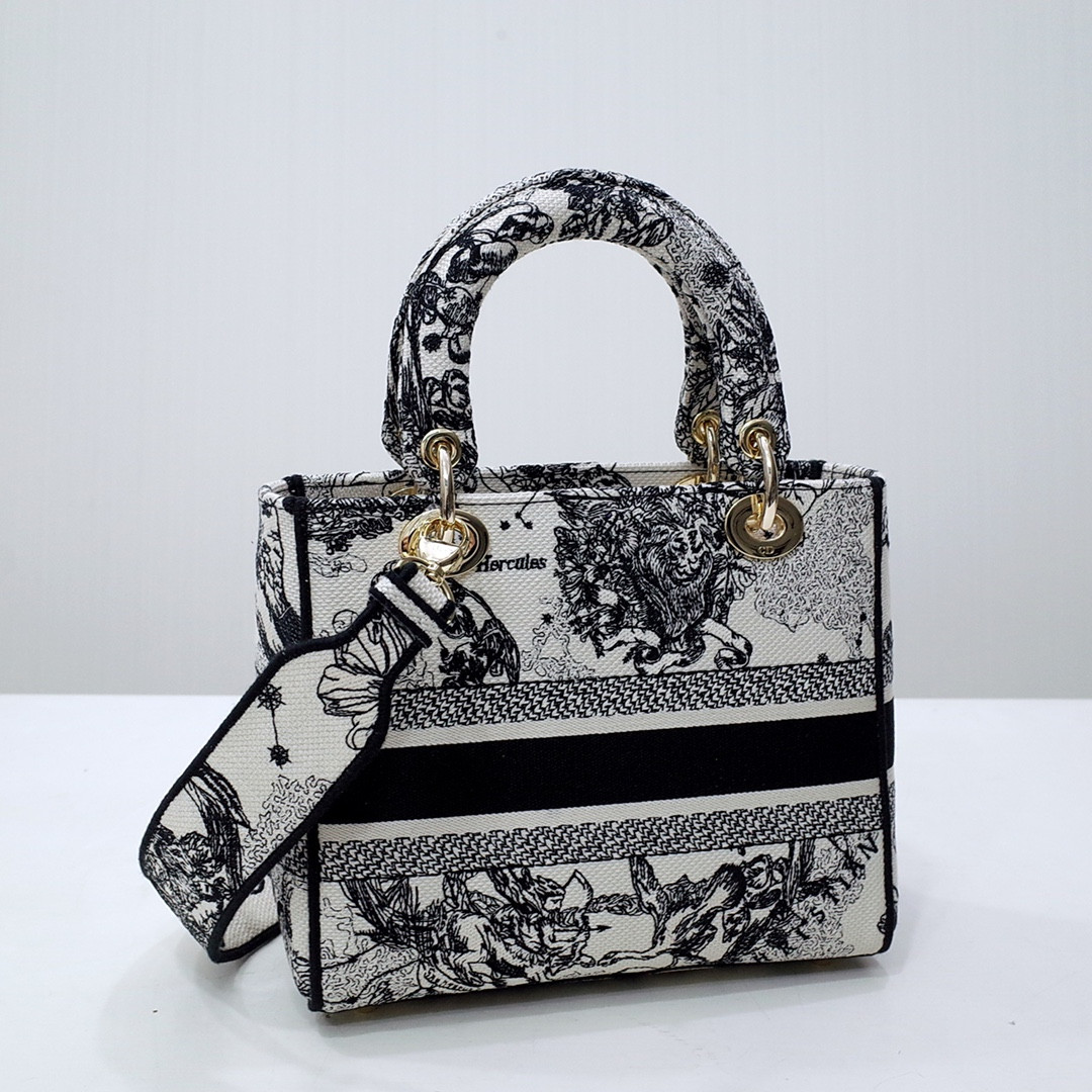 MEDIUM D*0r LADY D-LITE BAG 24 x 20 x 11 cm