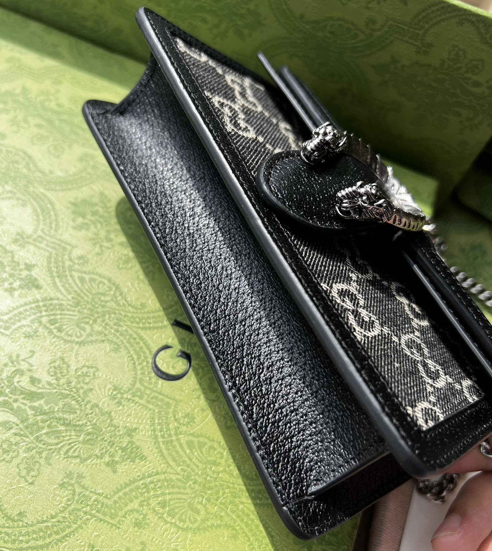 G*u*i DIONYSUS GG S*p*e S*pER MINI BAG 6.5"Wx3.9"Hx1.6"D