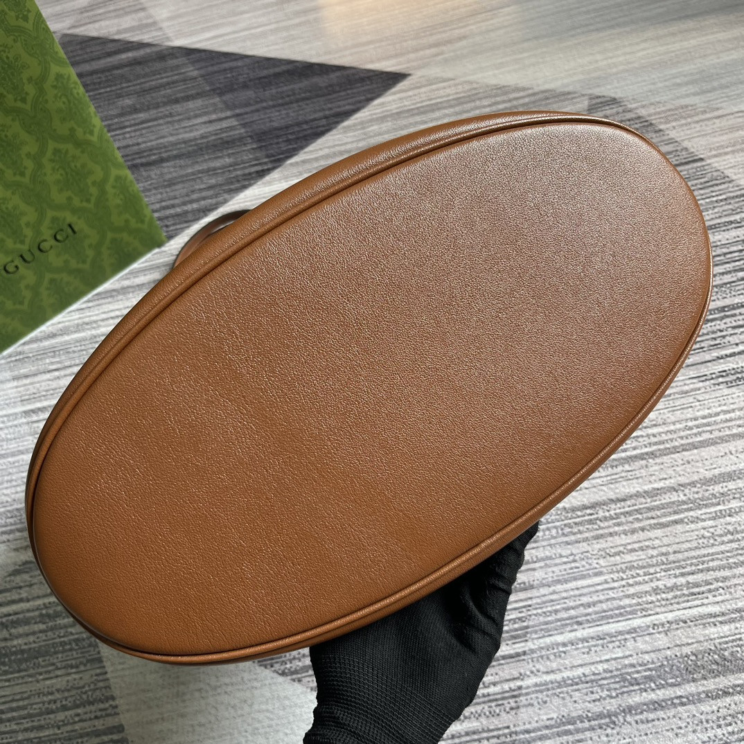 G*u*i DIANA LARGE TOTE BAG Brown 40W x 34H x 21D CM