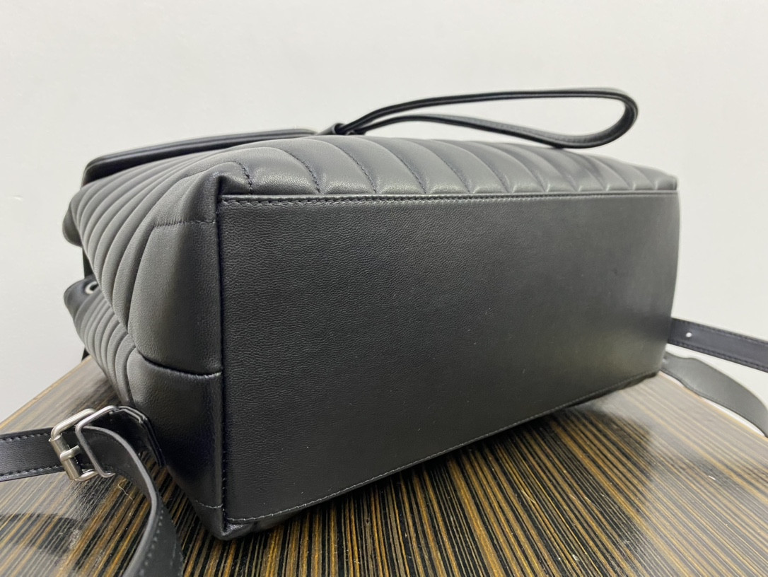 Y*L LOULOU BACKPACK BLACK 33x26x13cm