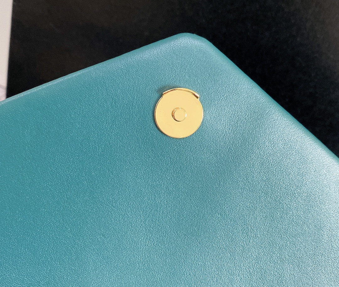 Y*L LOULOU MEDIUM BAG IN Y-QUILTED LEATHER BAG 12.5 X 8.6 X 4.7 INCHES