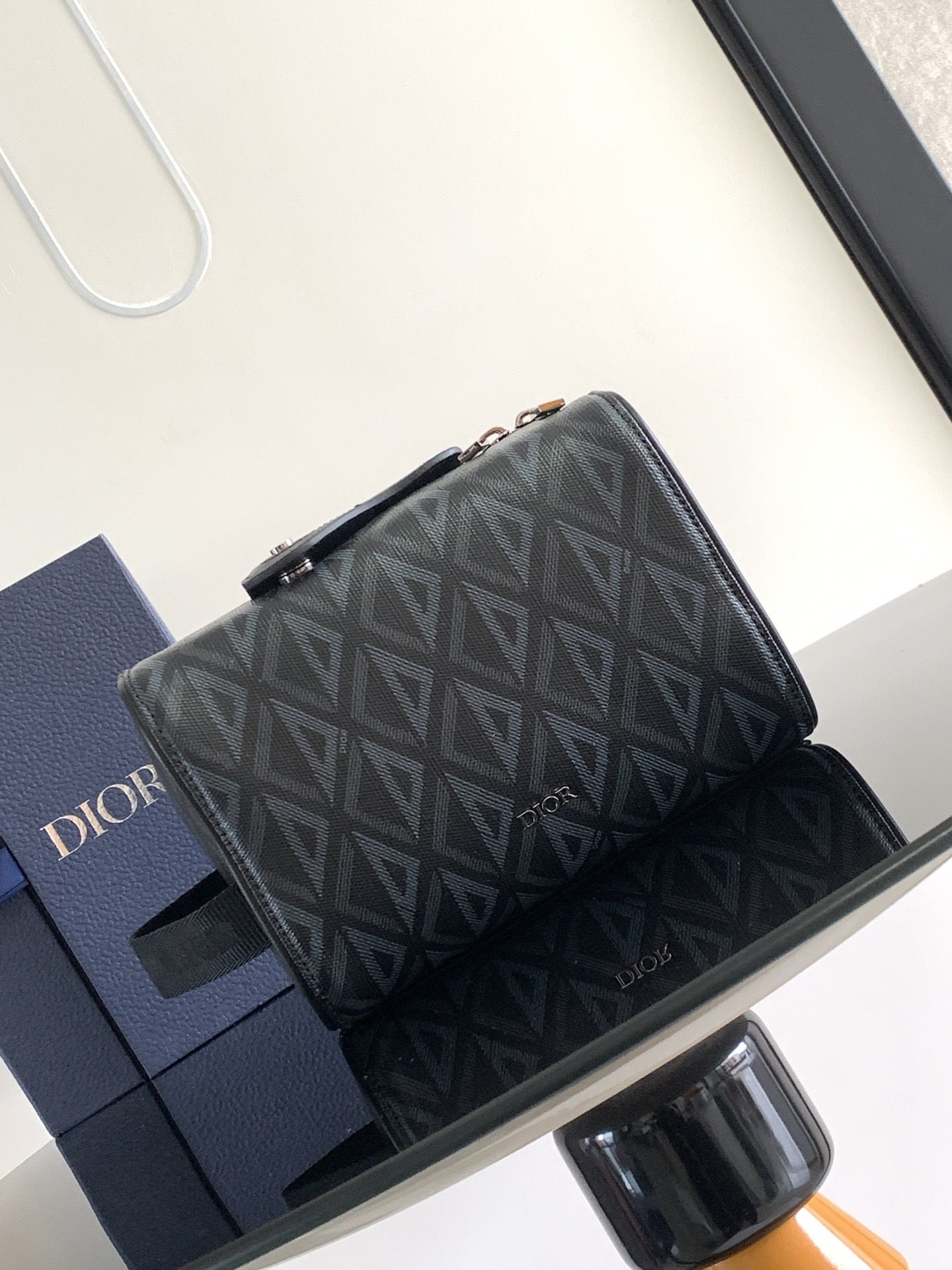 D*0r Lingot Toiletry Bag Mirage Technical Fabric 8.5 x 5 x 4 inches