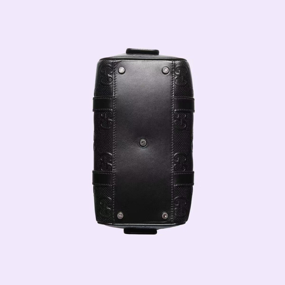 G*u*i JUMBO GG MINI DUFFLE BAG 8.6"W x 5.9"H x 4.9"D