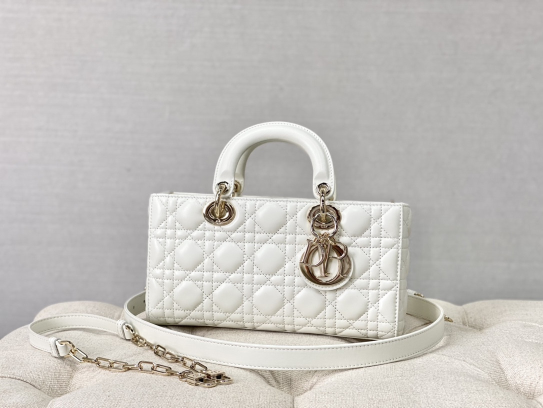 D*0r Lady D-Joy bag medium White 26 x 13.5 x 5 cm