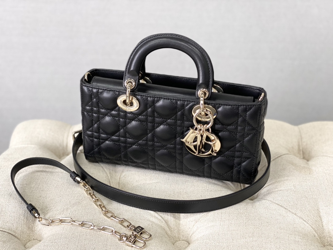 D*0r Lady D-Joy bag medium BLACK 26 x 13.5 x 5 cm