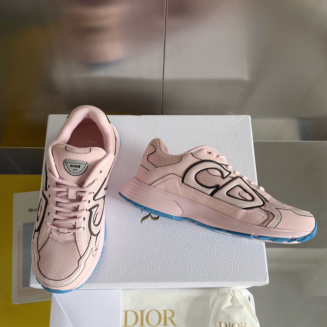 UA D*0r B30 Sneaker Pale Pink Mesh and Technical Fabric