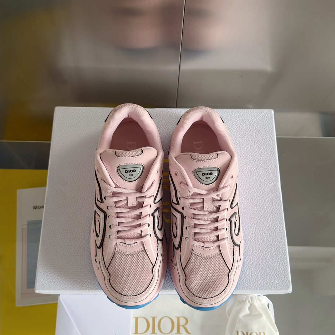 UA D*0r B30 Sneaker Pale Pink Mesh and Technical Fabric
