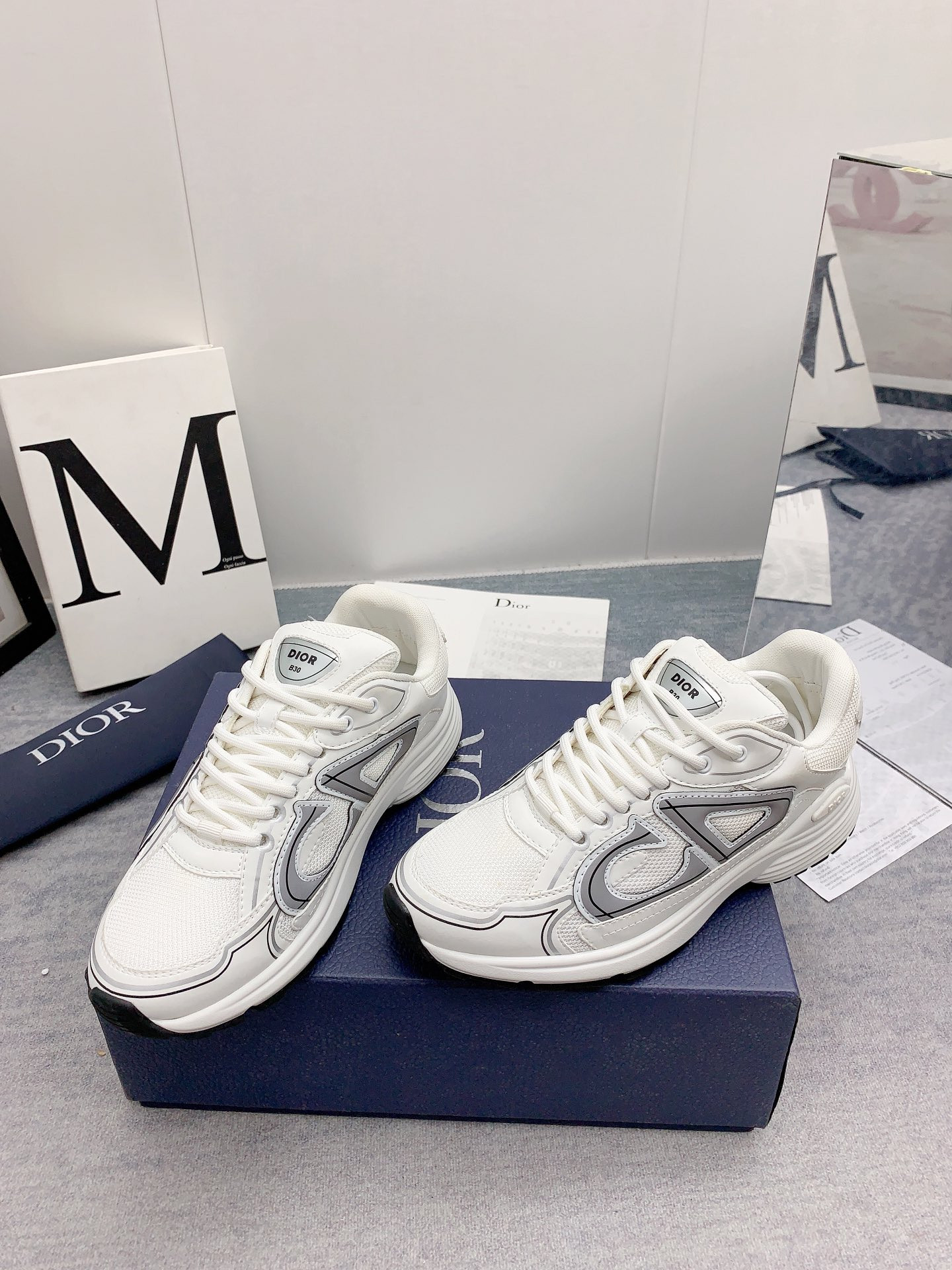 UA D*0r B30 Sneaker White Mesh and Technical Fabric