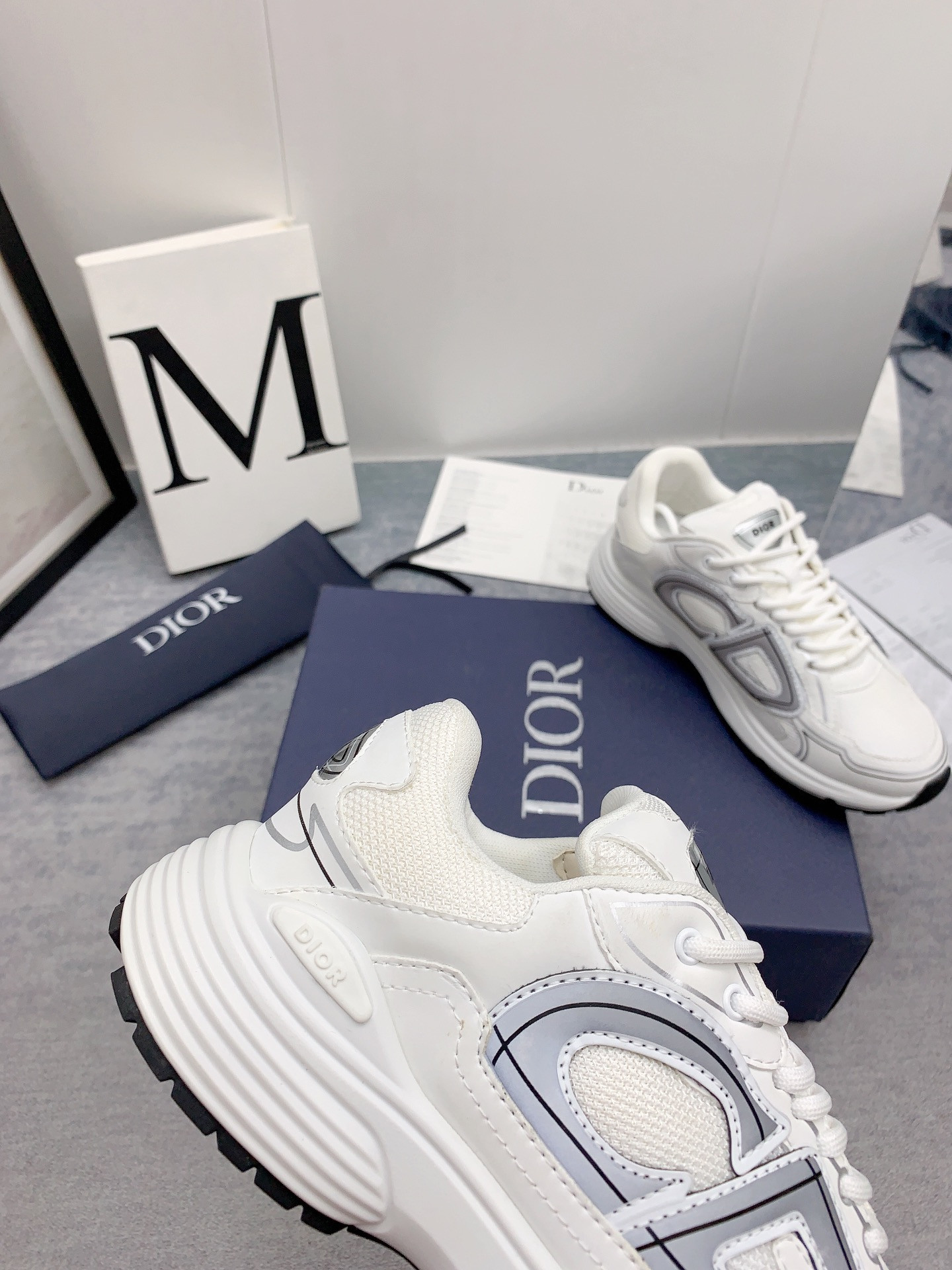 UA D*0r B30 Sneaker White Mesh and Technical Fabric