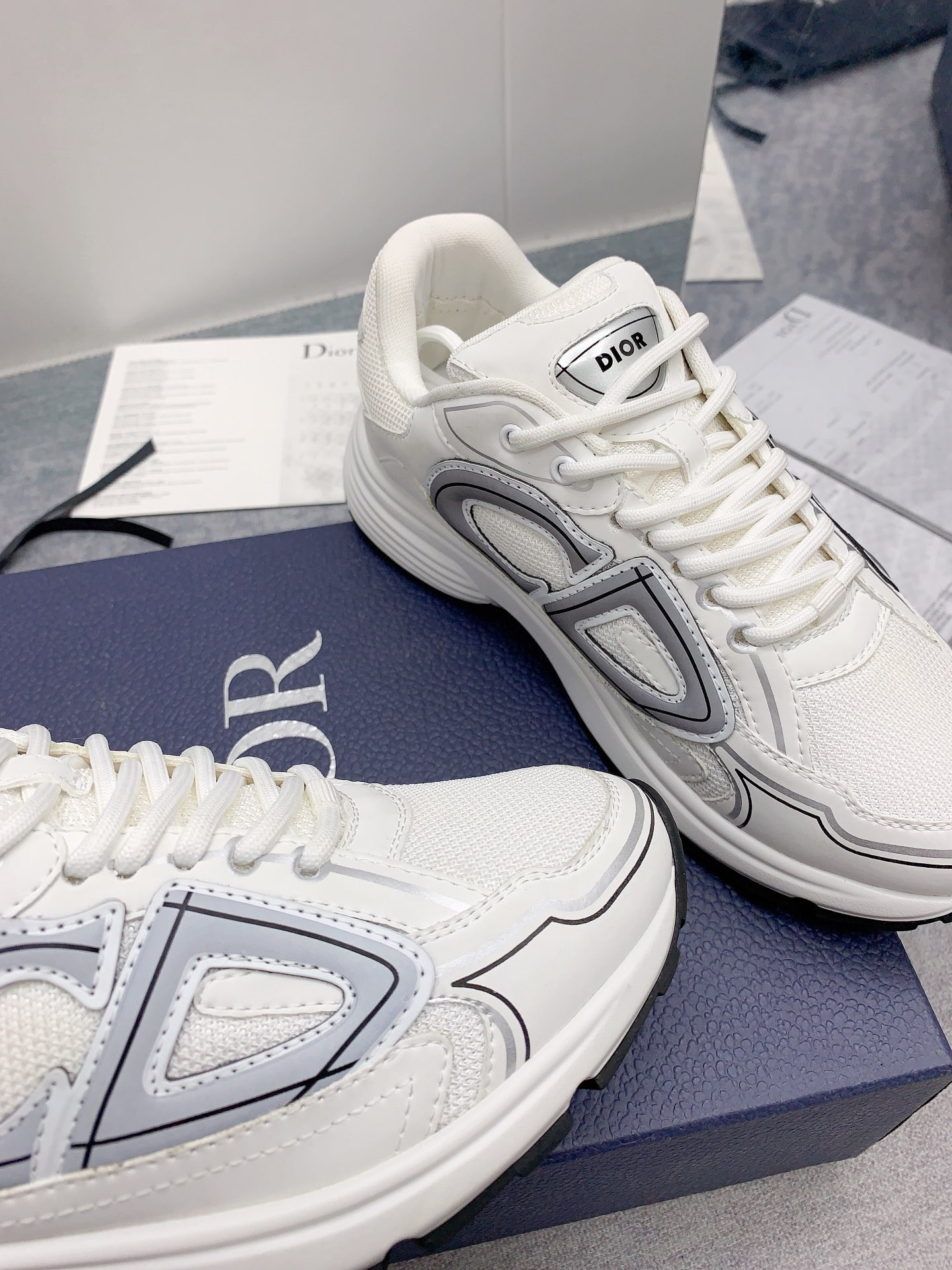 UA D*0r B30 Sneaker White Mesh and Technical Fabric