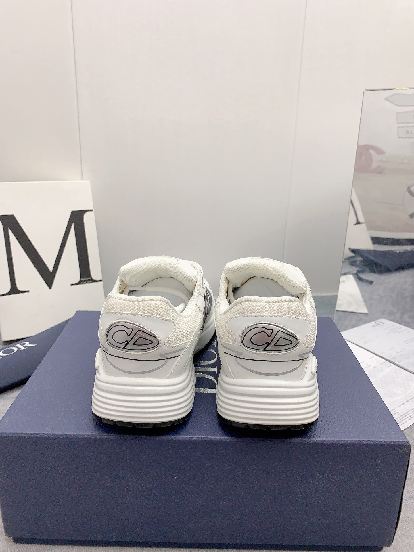 UA D*0r B30 Sneaker White Mesh and Technical Fabric