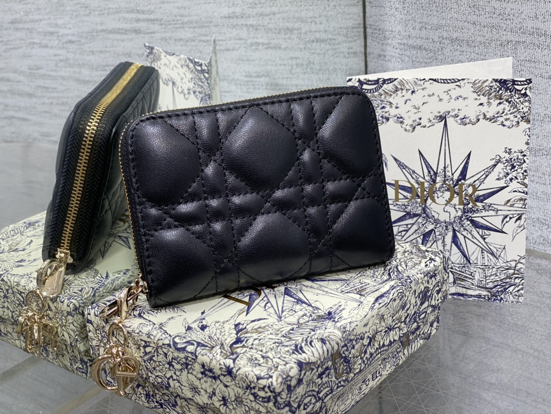 Lady D*0r Voyageur Small Coin Purse CARD HOLDER