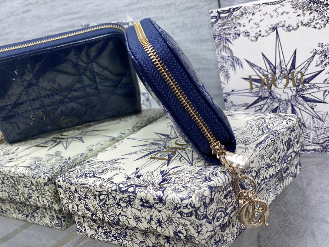 Lady D*0r Voyageur Small Coin Purse CARD HOLDER