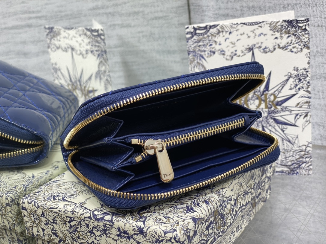 Lady D*0r Voyageur Small Coin Purse CARD HOLDER