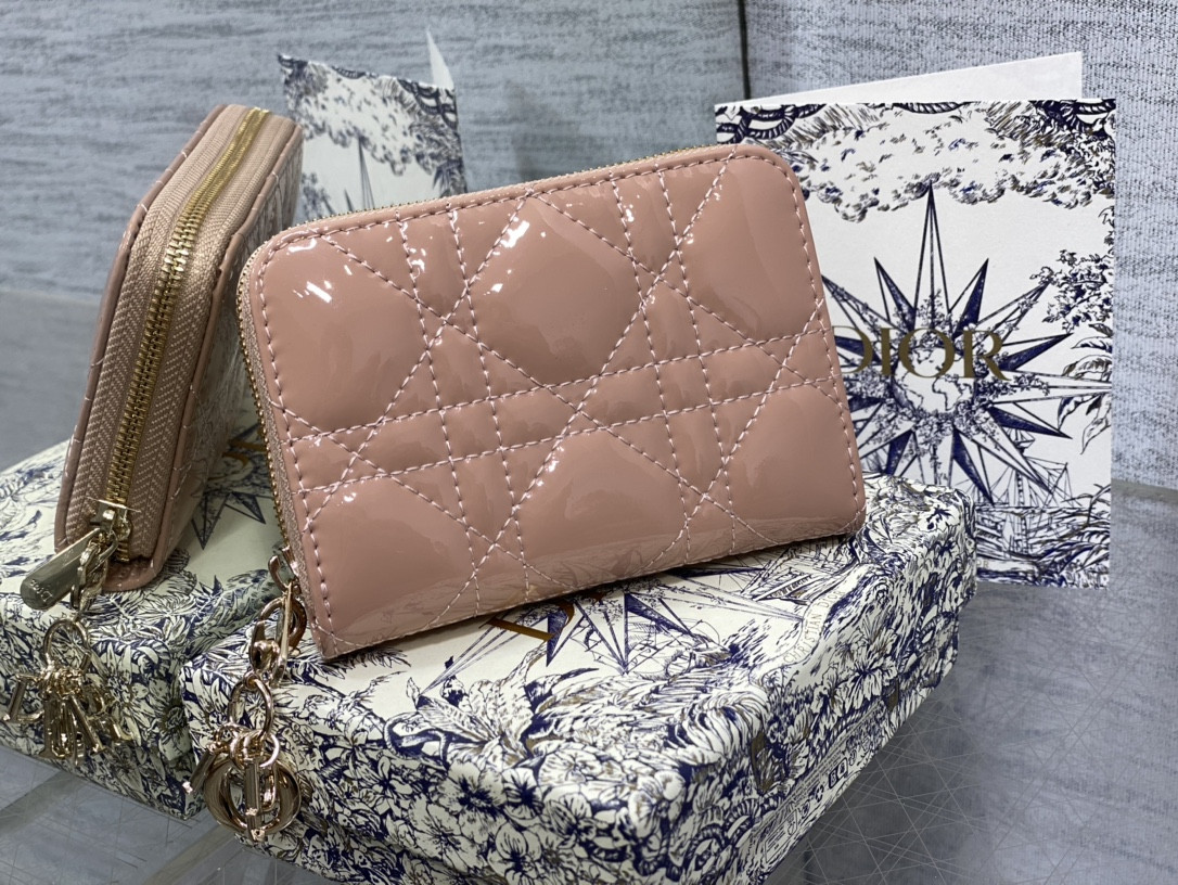 Lady D*0r Voyageur Small Coin Purse CARD HOLDER