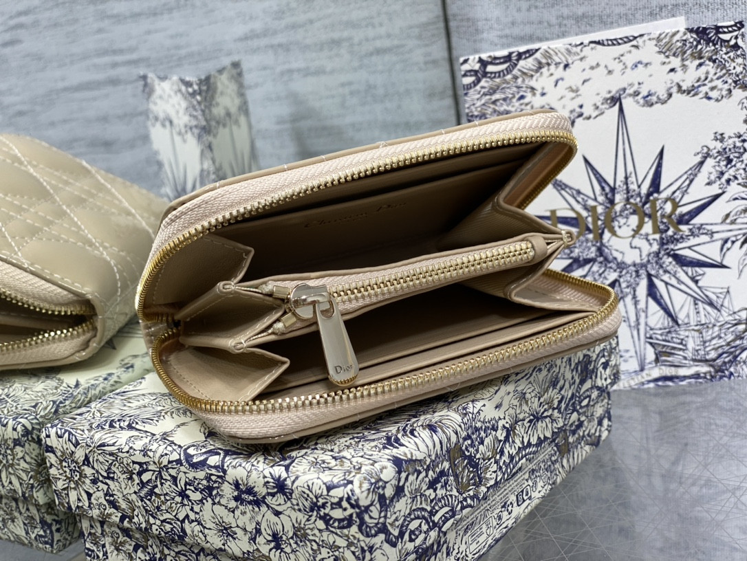 Lady D*0r Voyageur Small Coin Purse CARD HOLDER