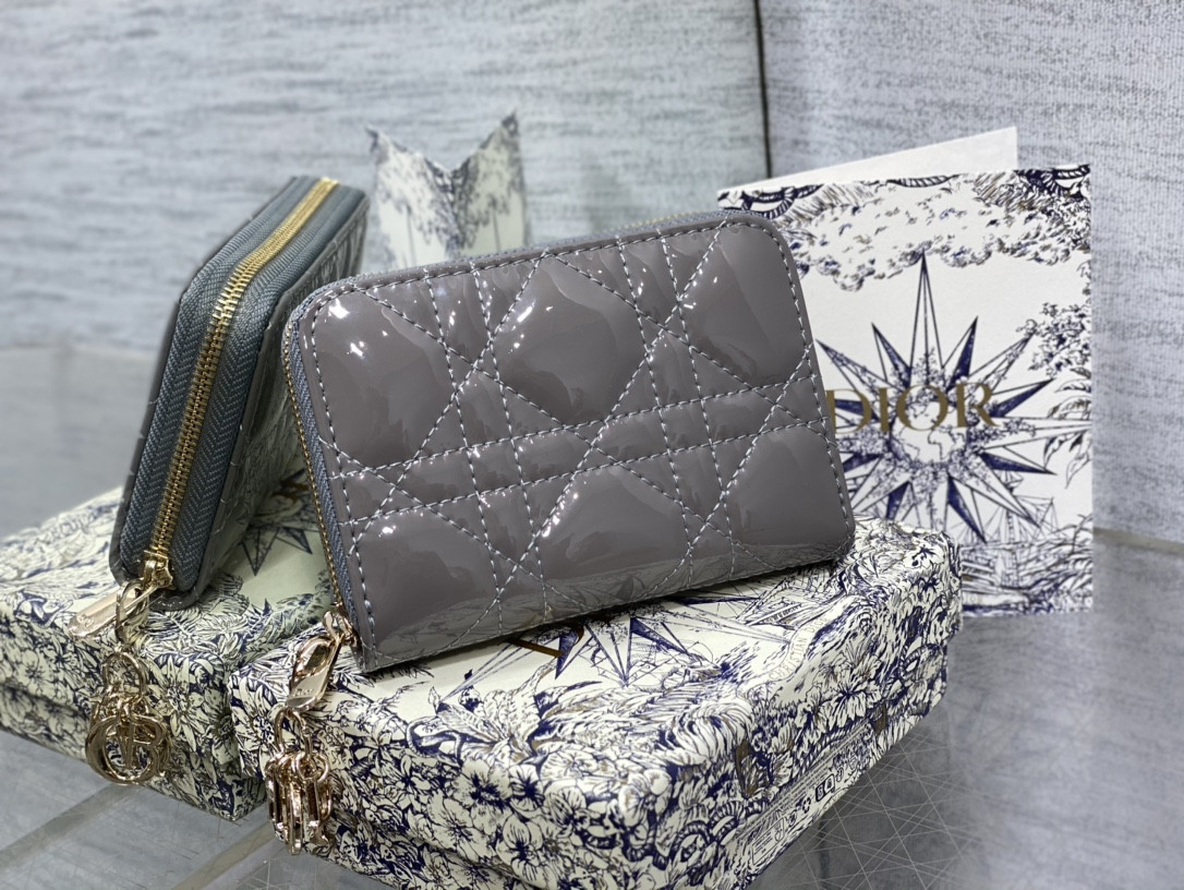 Lady D*0r Voyageur Small Coin Purse CARD HOLDER