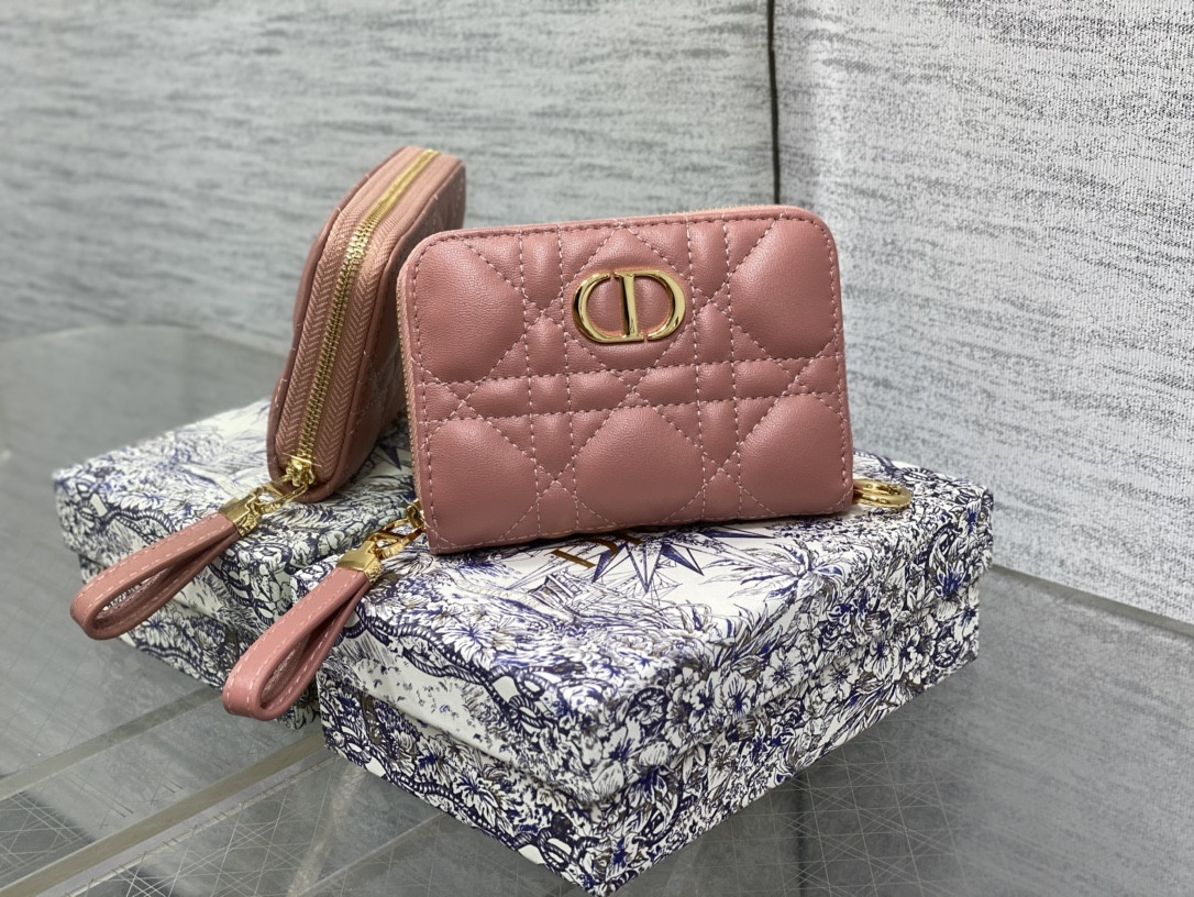 Lady D*0r Voyageur Small Coin Purse CARD HOLDER