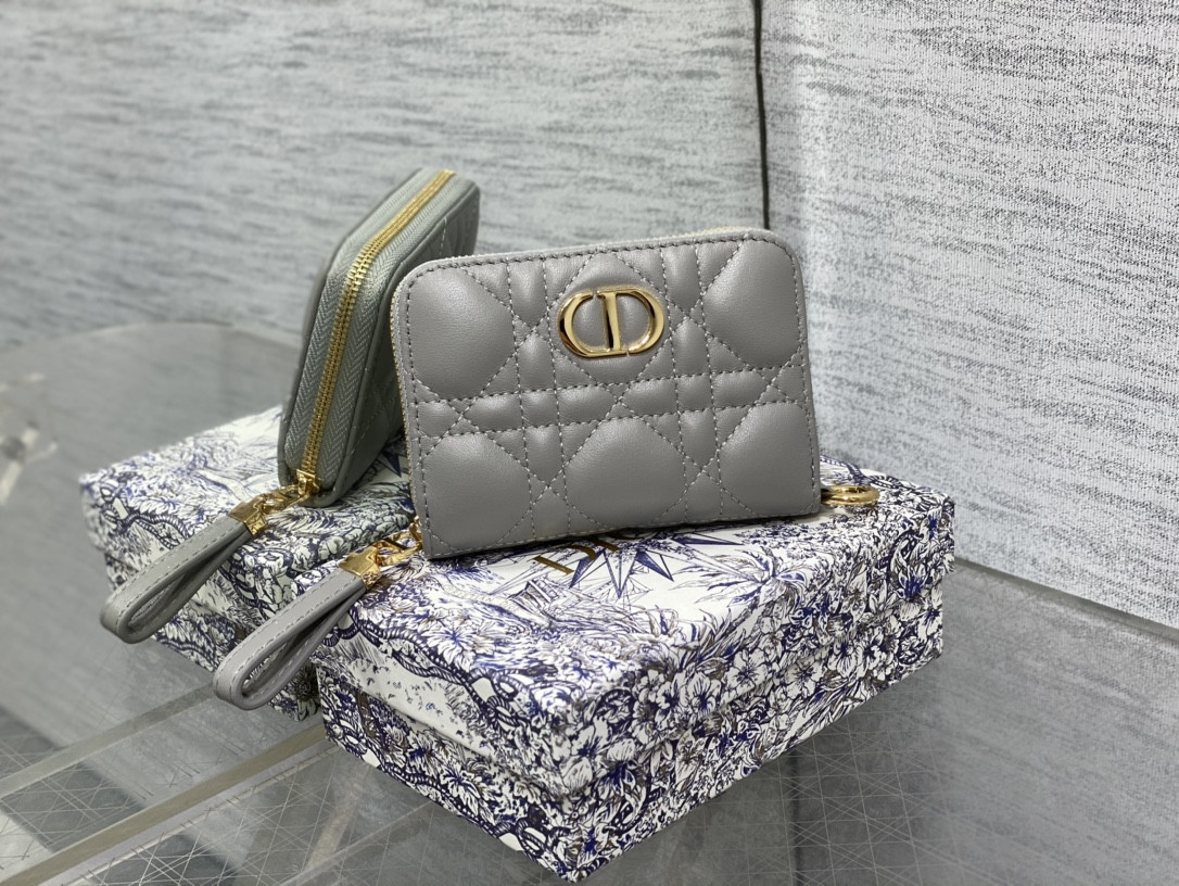 Lady D*0r Voyageur Small Coin Purse CARD HOLDER