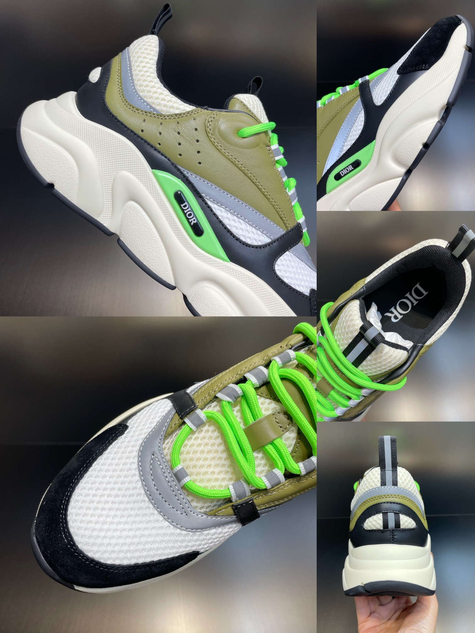 UA D*0r B22 green Sneaker