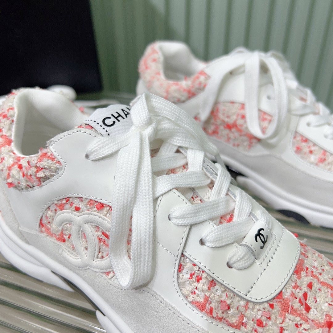 UA Ch*el SNEAKERS Tweed