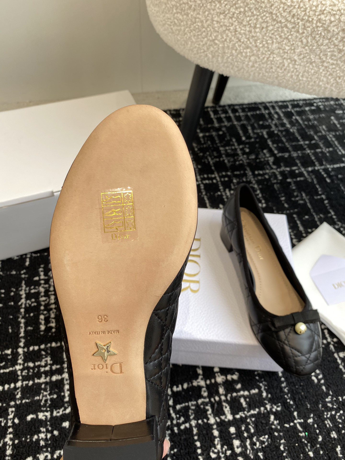 UA D*0r Ballet Pump Black