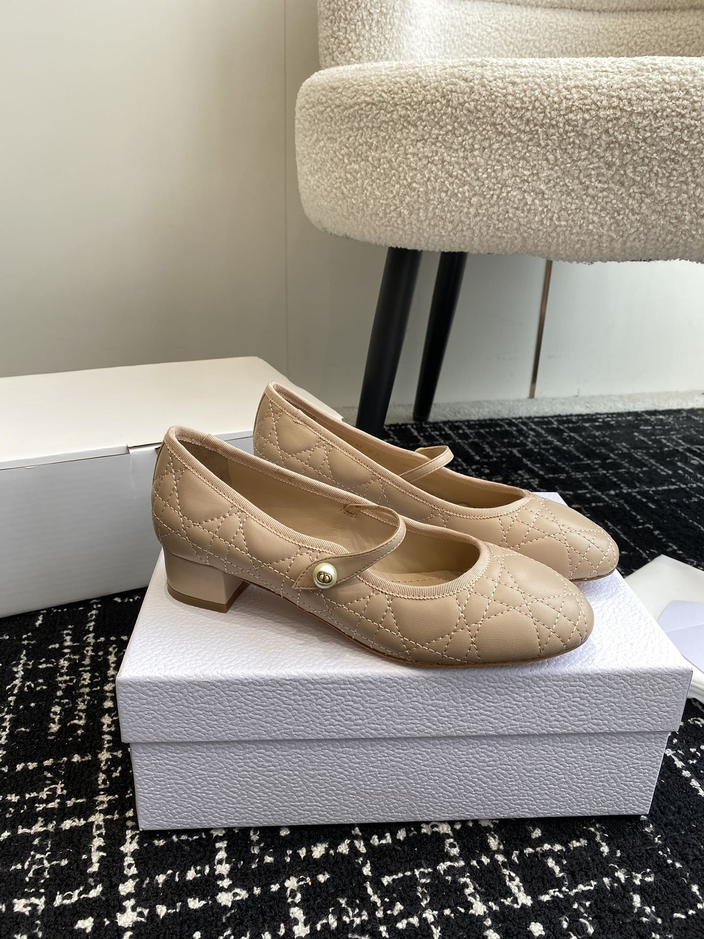 UA D*0r Ballet Pump Nude
