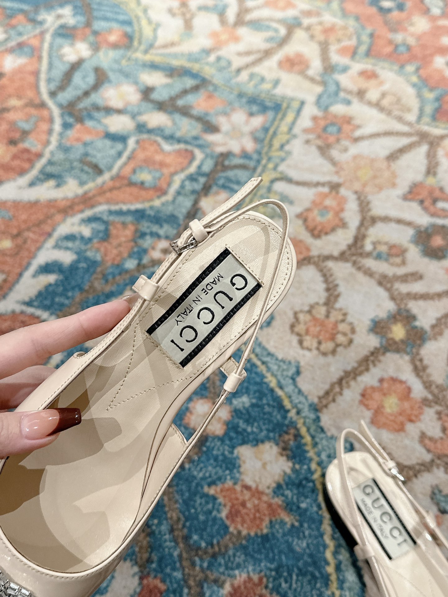 UA G*u*i BALLERINA WITH DOUBLE G