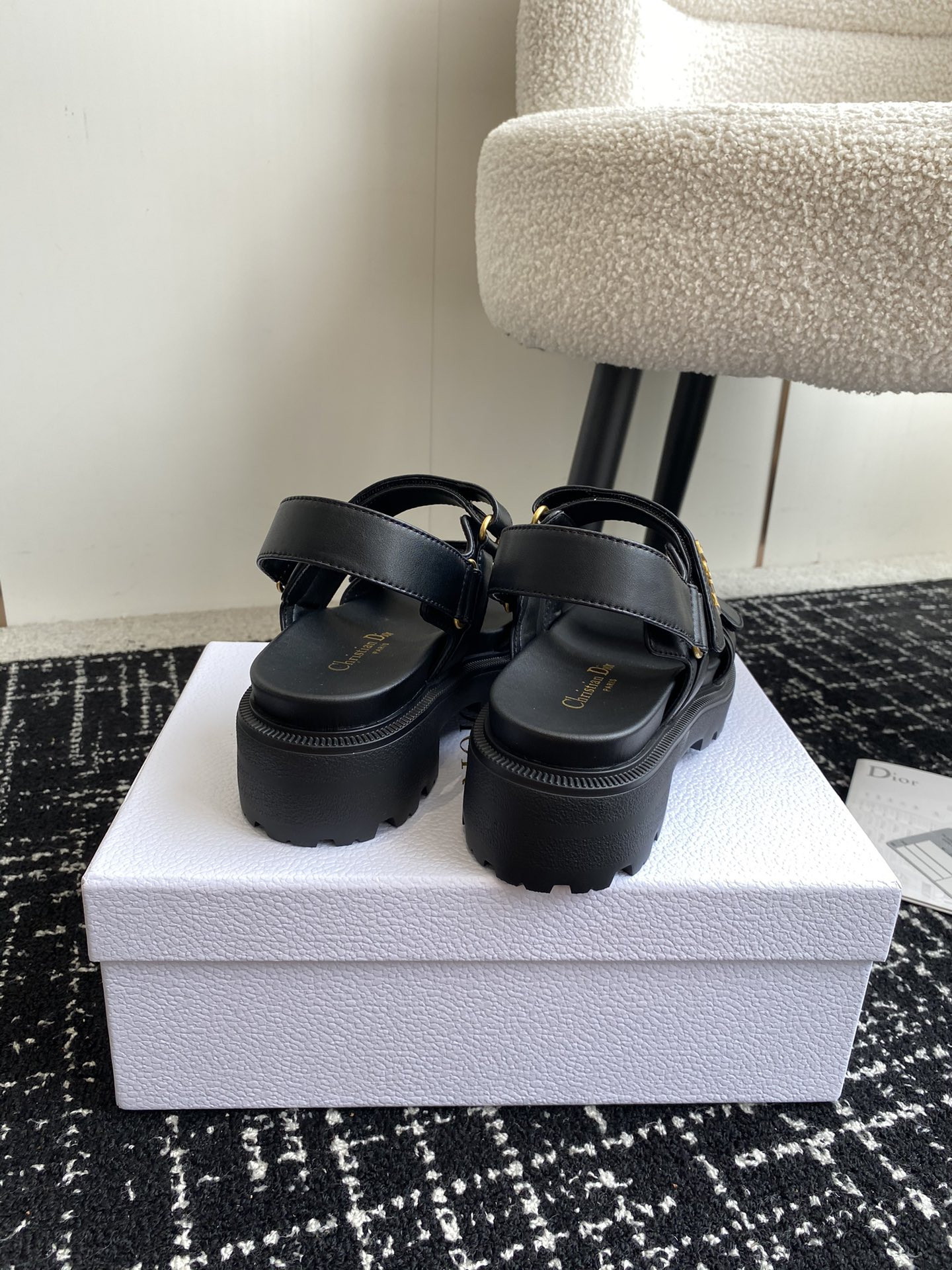 UA D*0ract Platform Sandal Black