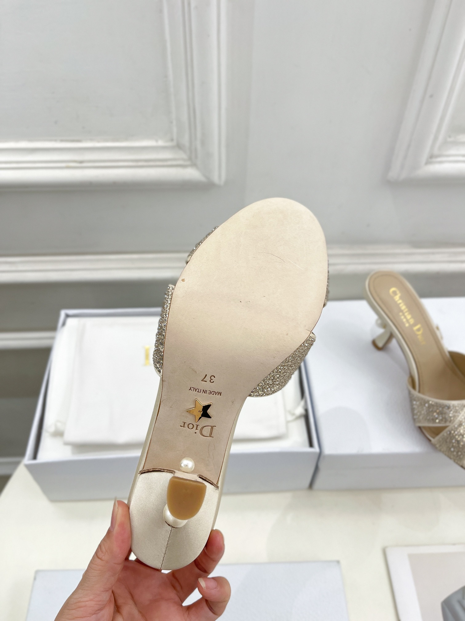 UA D*0r Tribales Heeled Slide