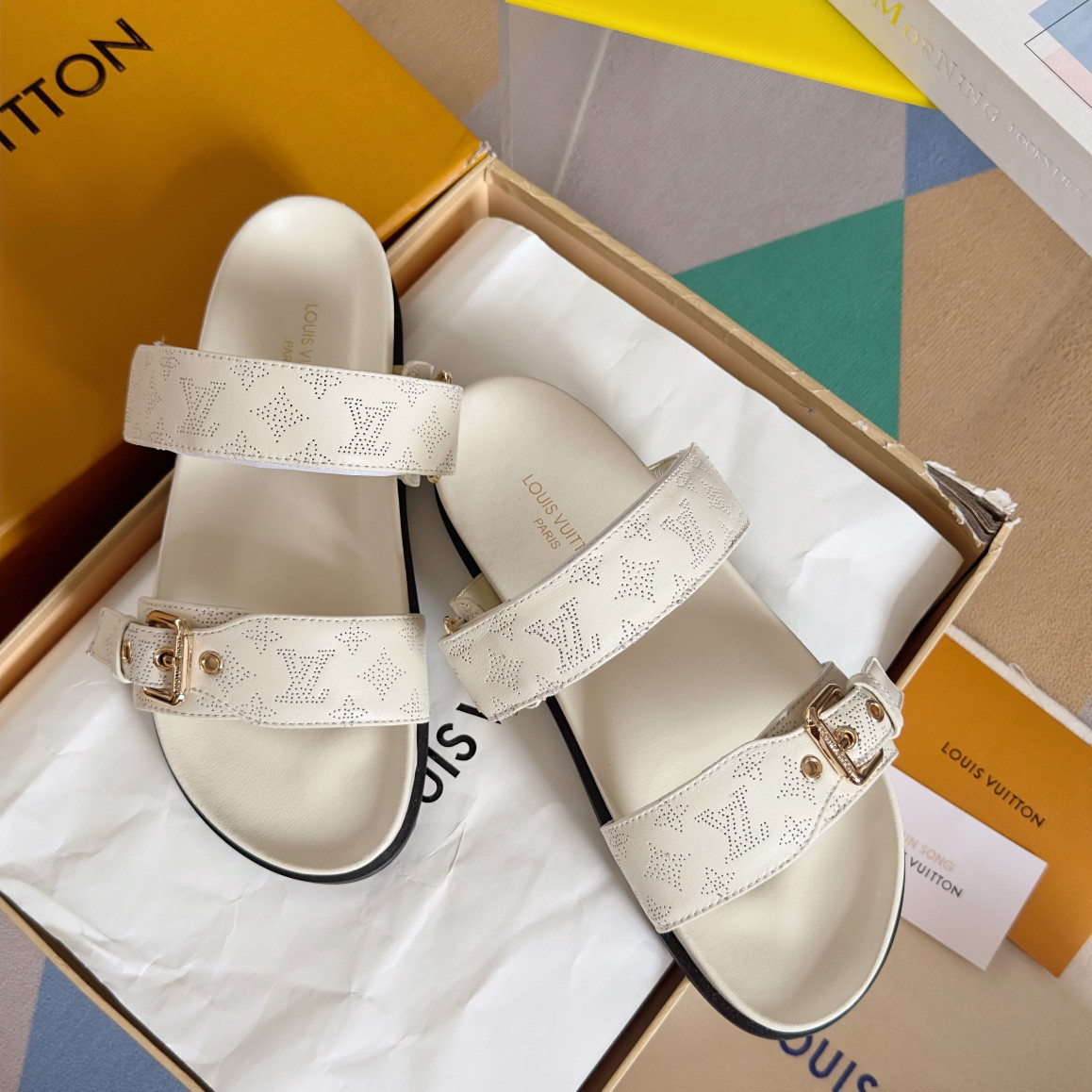 LV Bom Dia Flat Comfort Mule