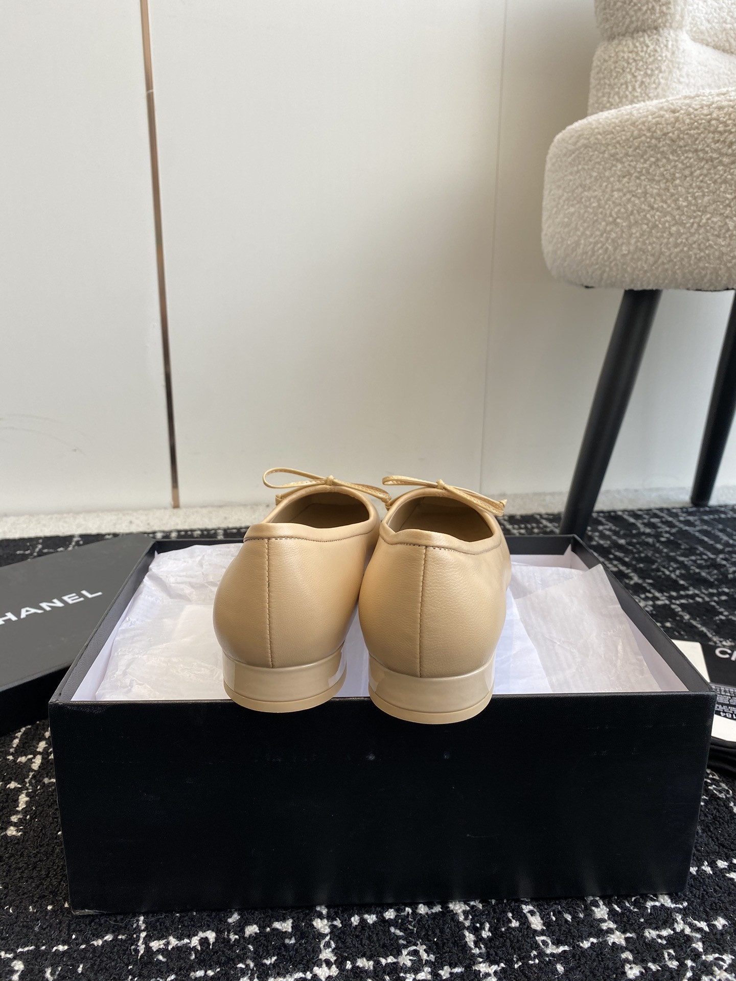 UA Ch*el VINTAGE BALLET FLATS