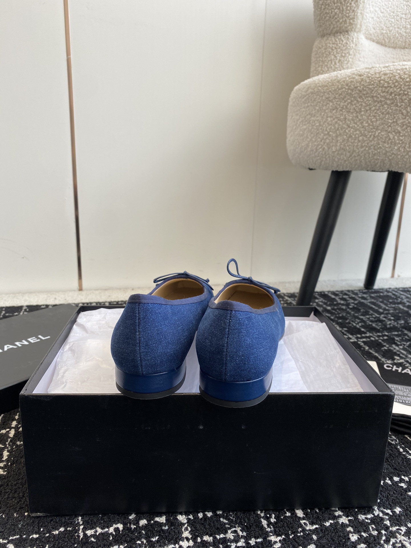 UA Ch*el VINTAGE BALLET FLATS