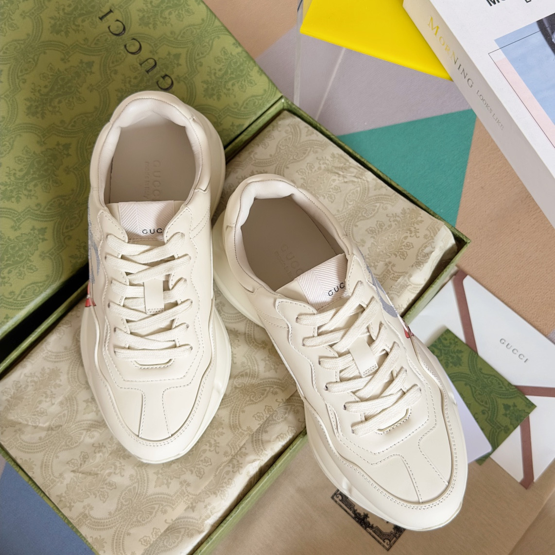 UA G*u*i Rhyton Sneaker