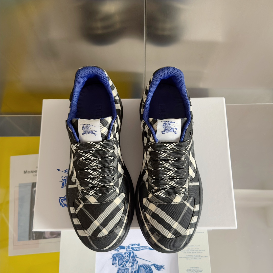 UA B**rry Check Terrace Sneakers