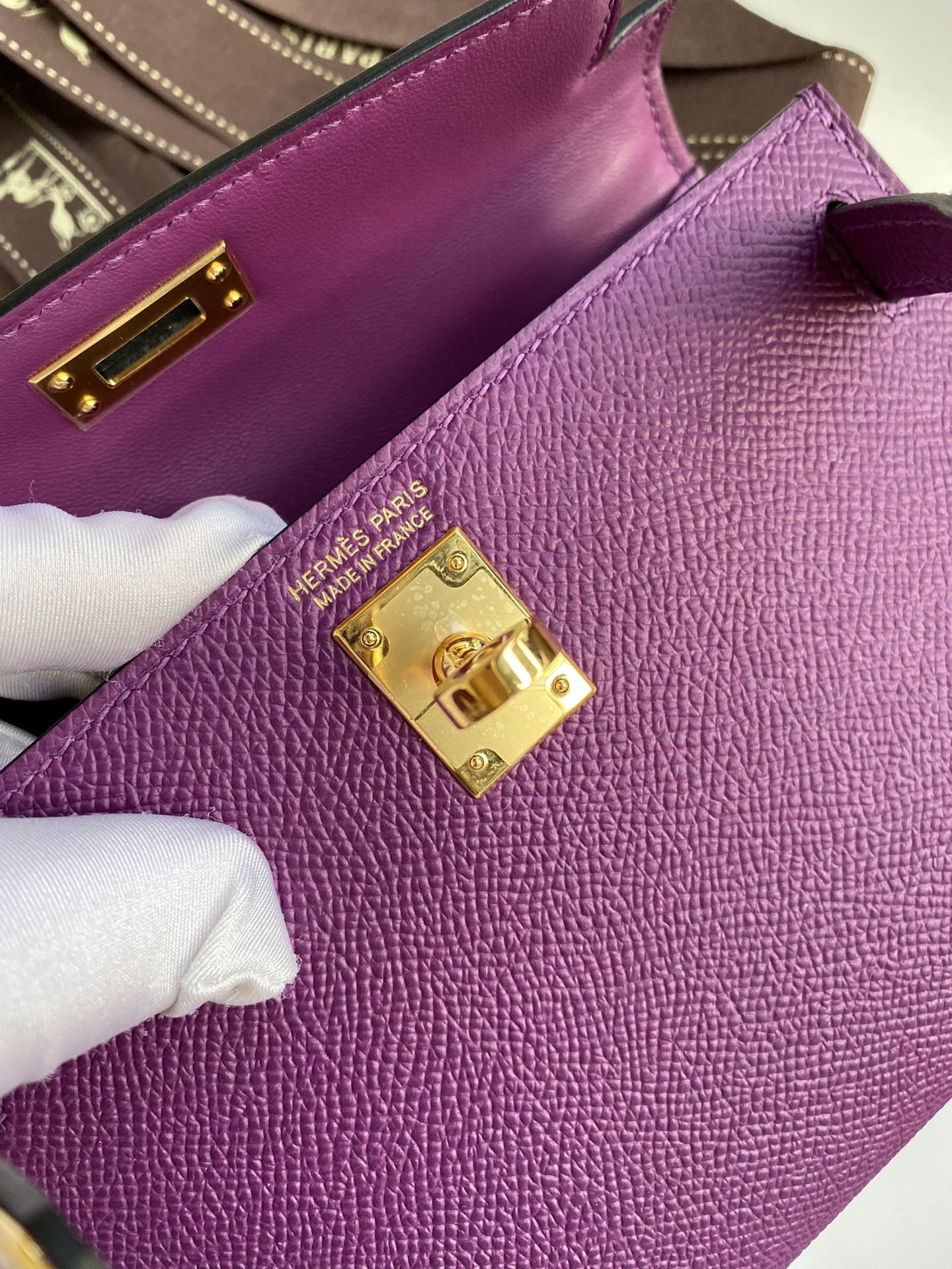 Hermès Mini Kelly 19 19×6×12CM