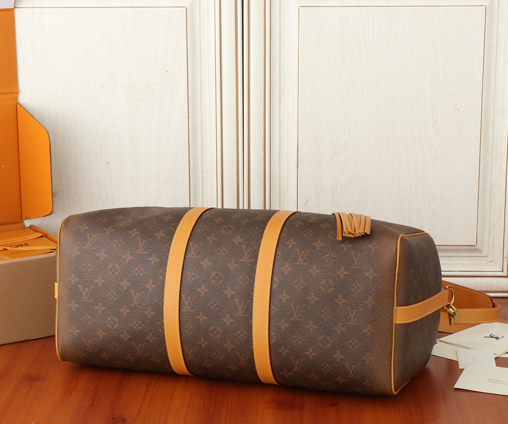 LV Keepall Bandoulière 50 24SS Marque L.V*t0n Déposée M11541 50x29x23CM