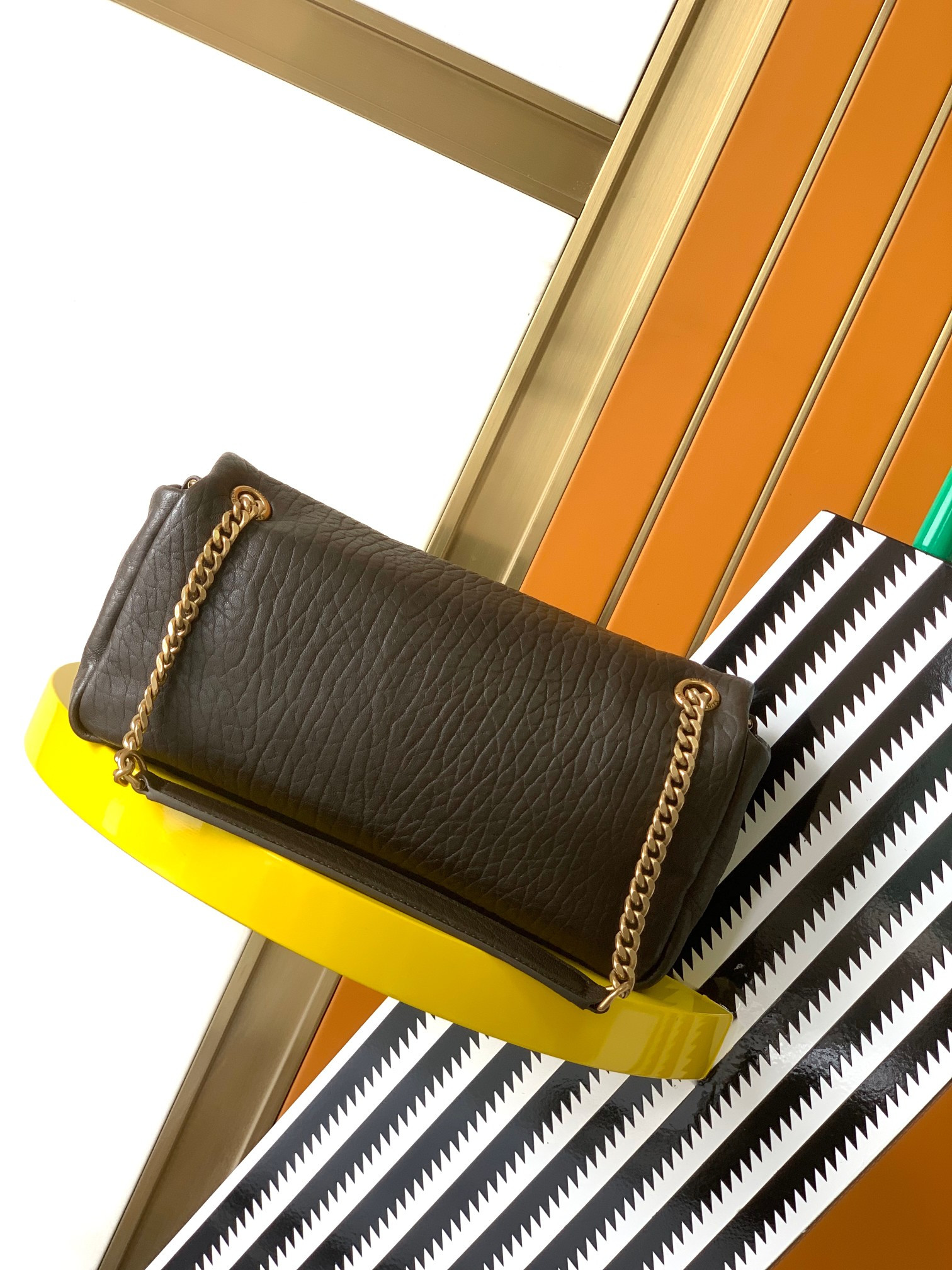 Y*L Calypso small in plunged lambskin 26x14x7cm