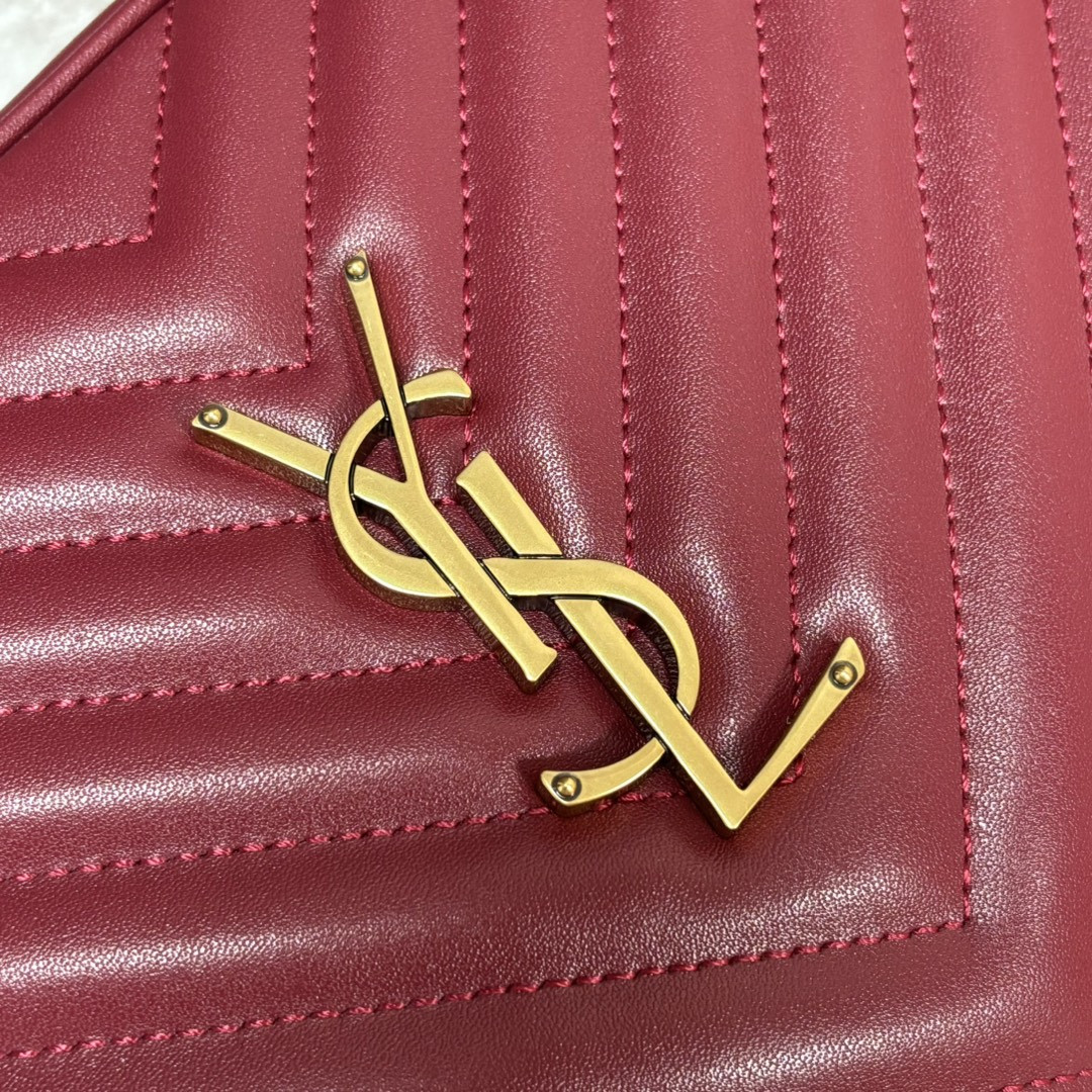 Y*L LOU camera bag in quilted leather 23x16x6cm