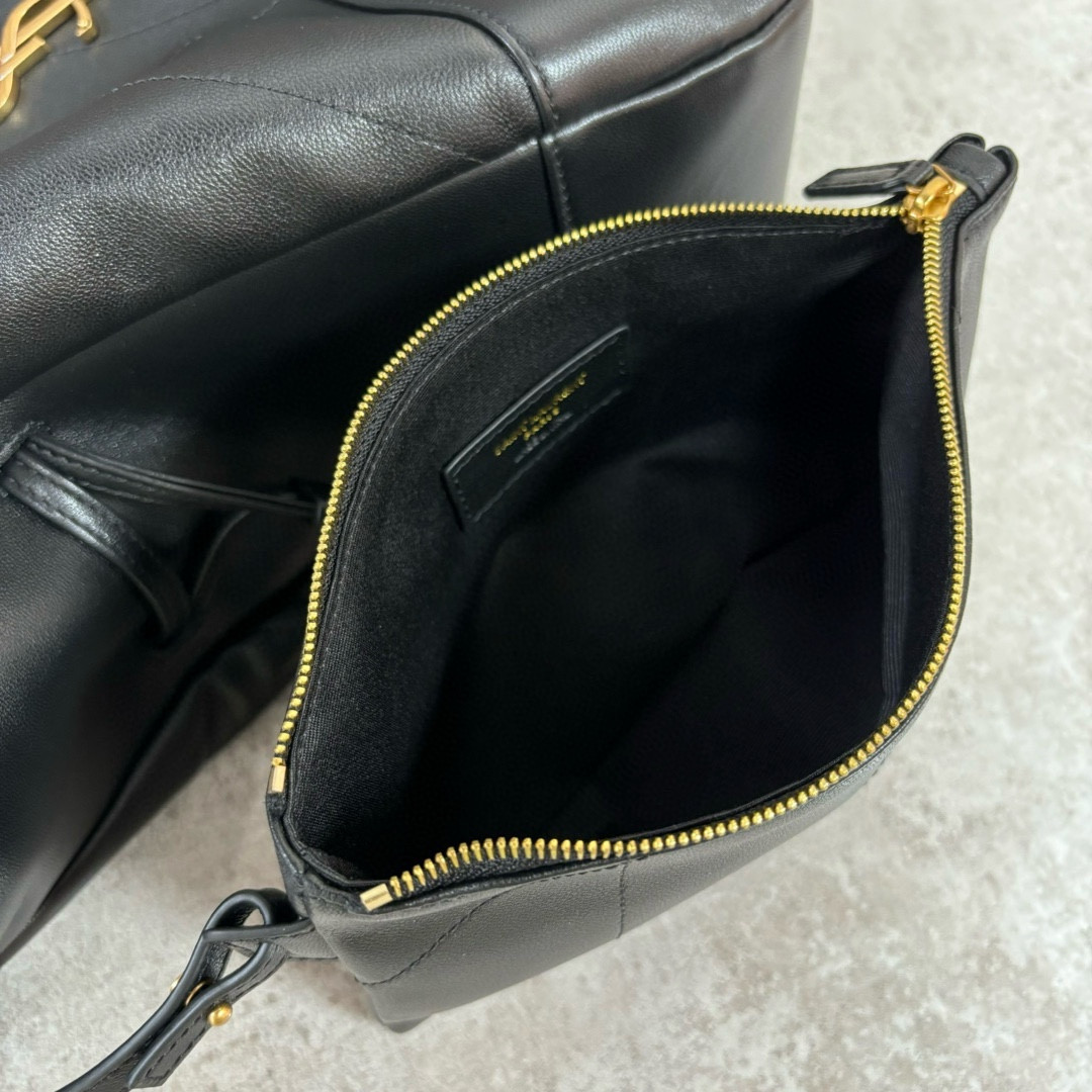 Y*L JAMIE 4.3 LARGE POCHON in lambskin 27x34x3cm