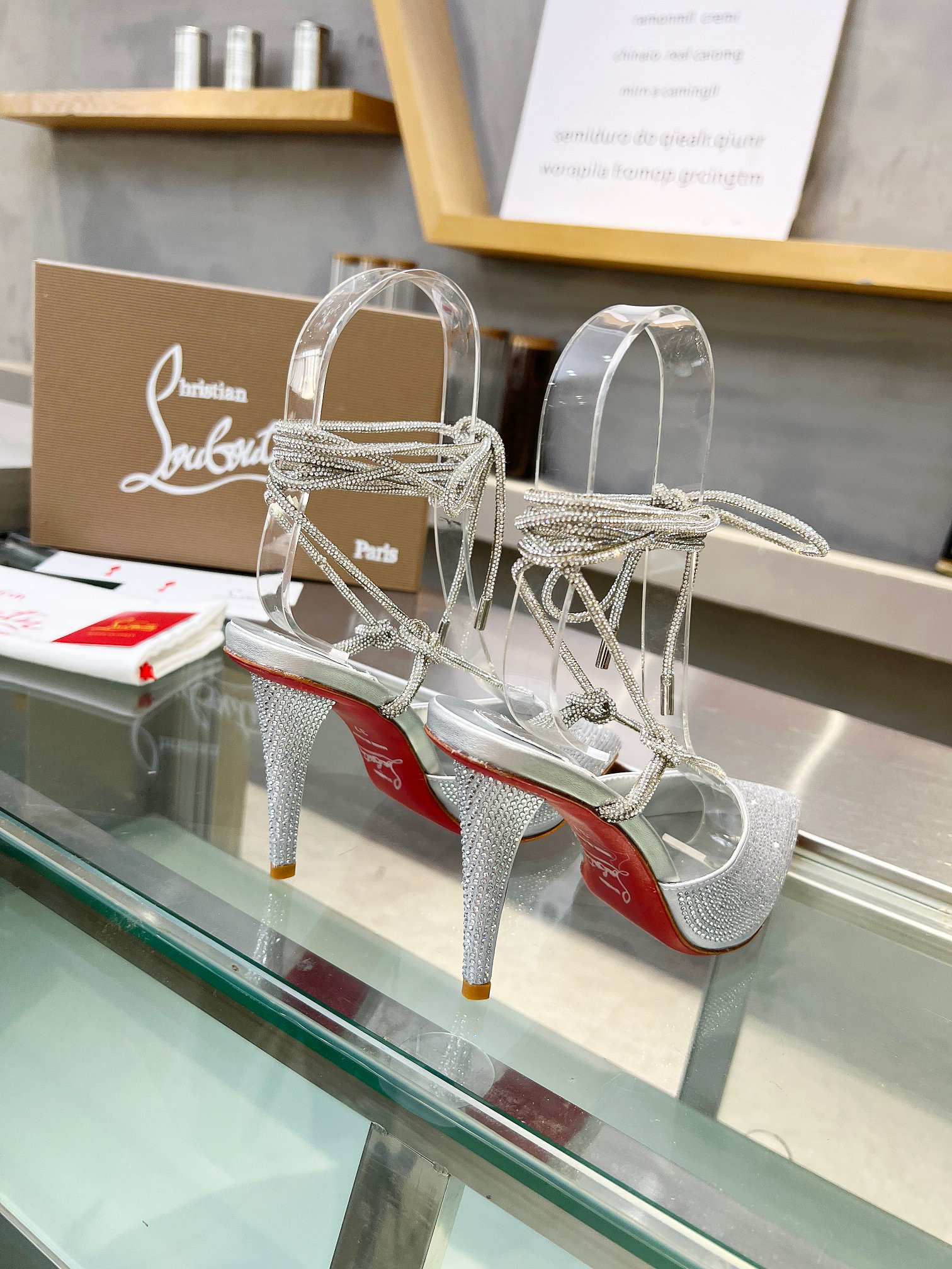 UA Ch**an Louboutin CL red-bottom shoes