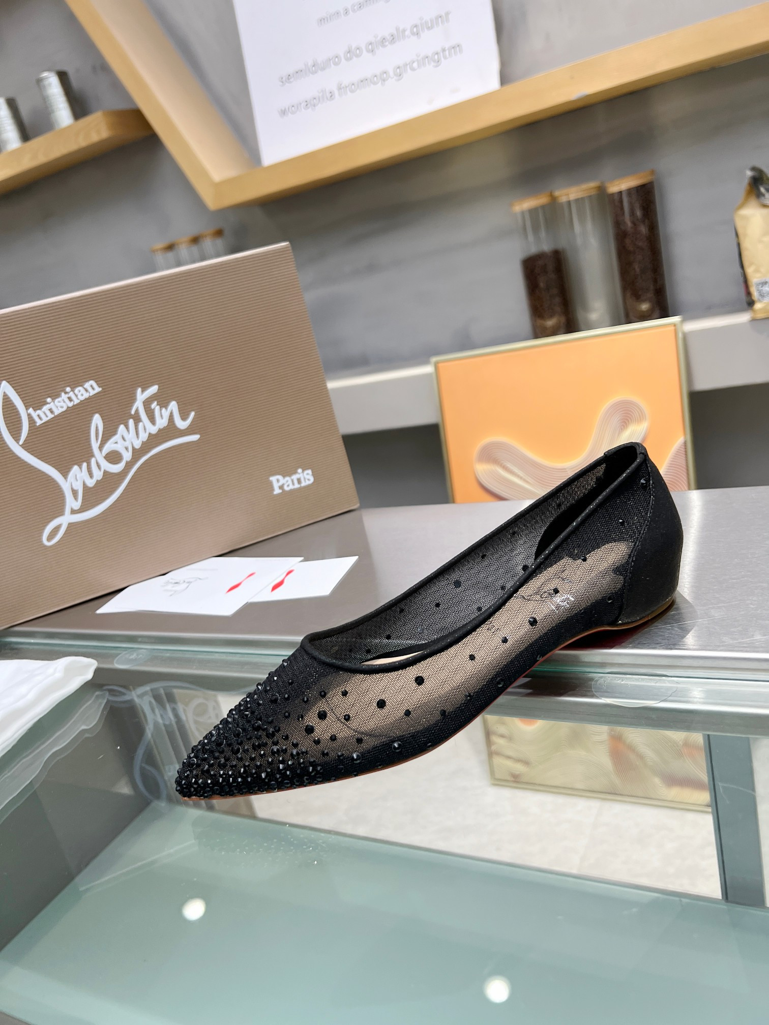 UA Ch**an Louboutin CL red-bottom shoes