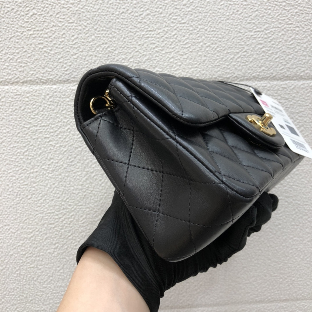 Ch*el MINI FLAP BAG 12 × 20 × 6 cm