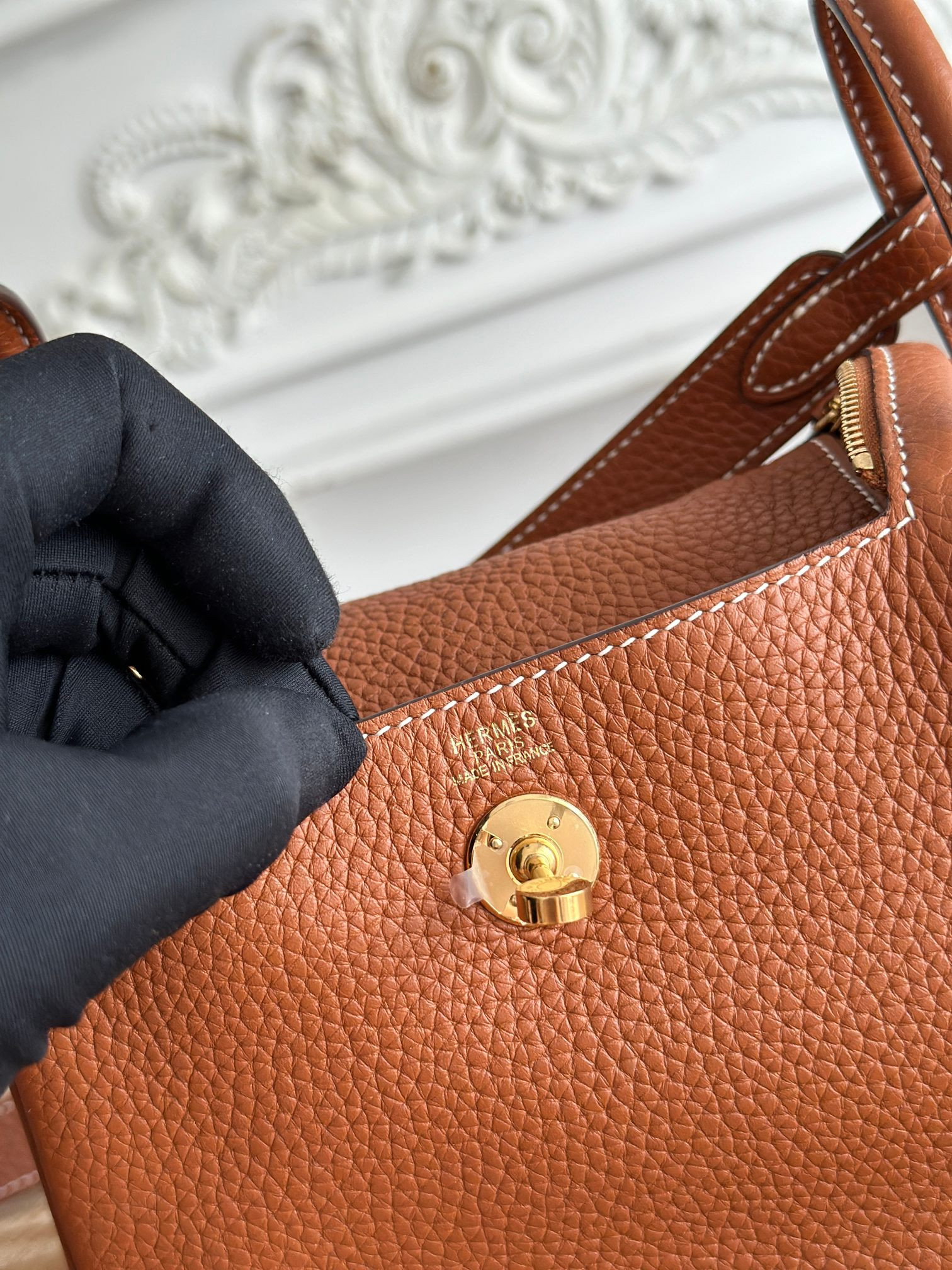 H**mes Mini lindy 19cm