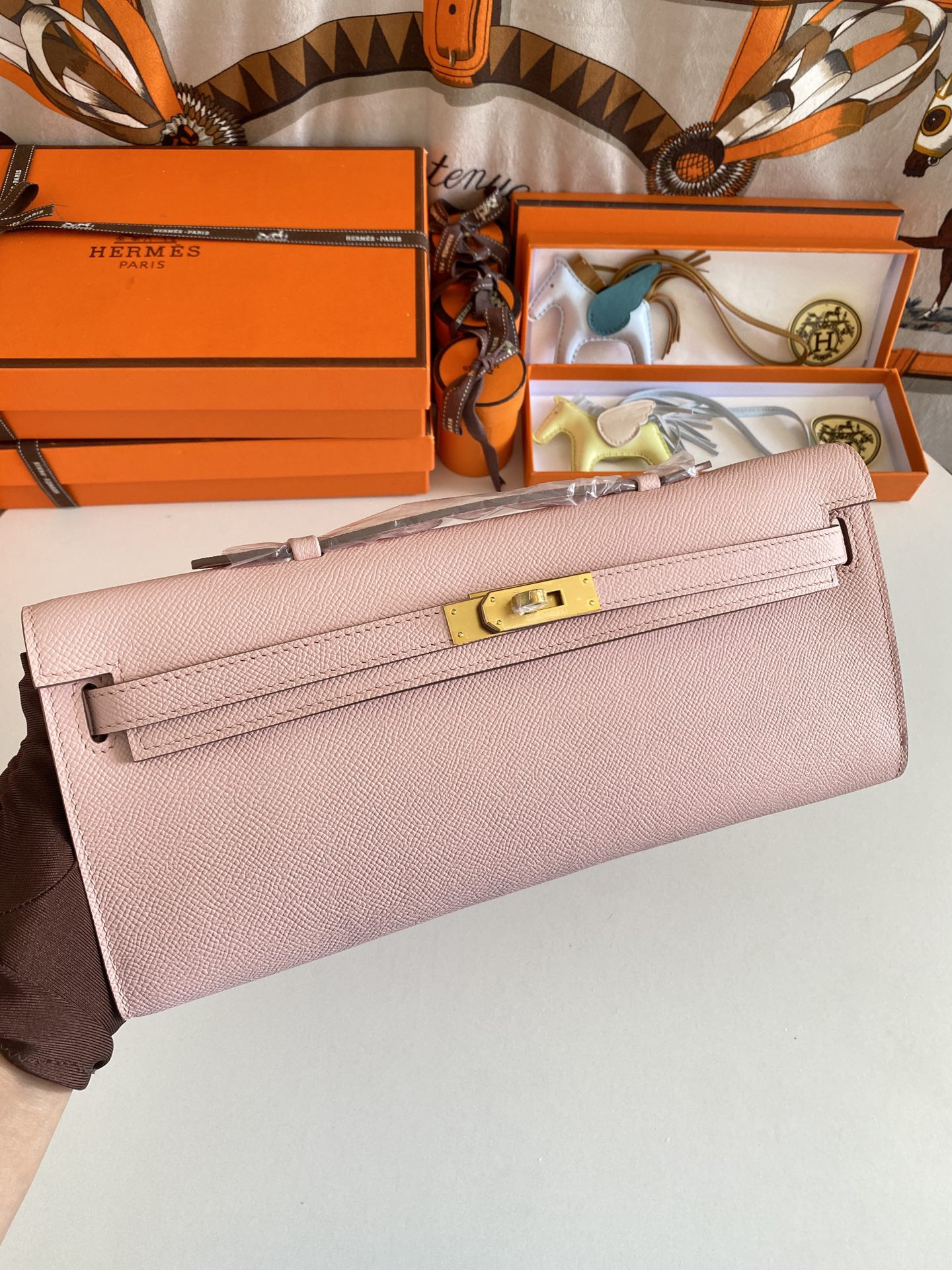 H**mes Kelly Cut 31cm Epsom Leather