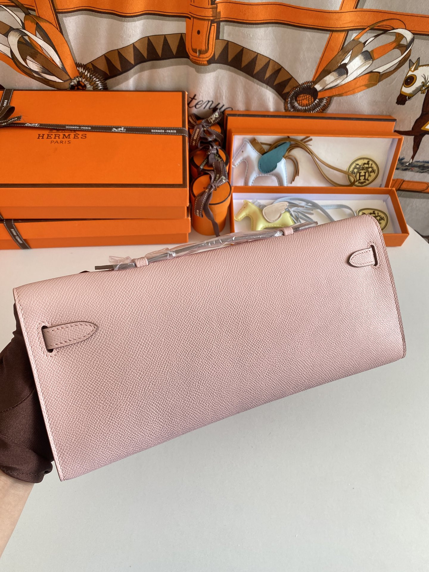 H**mes Kelly Cut 31cm Epsom Leather