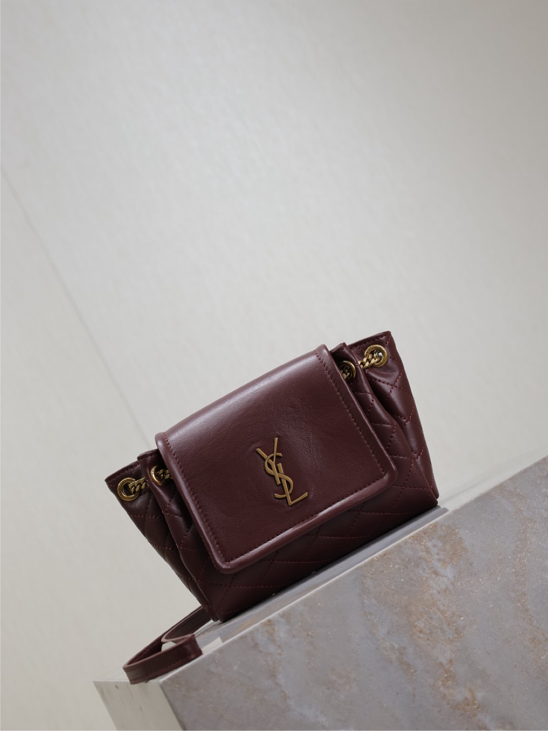 Y*L Mini Nolita in lambskin 18x13x6cm
